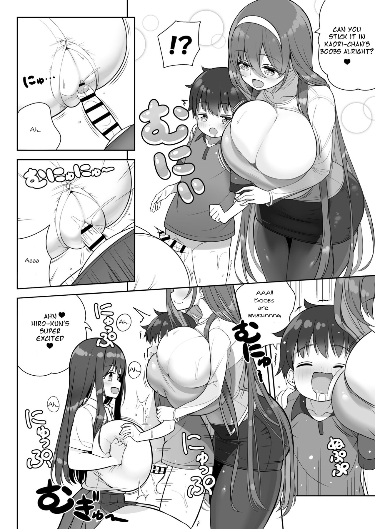 Hentai Manga Comic-Getting Squeezed Down There By Big Breasted Onee-san's!?-Read-28